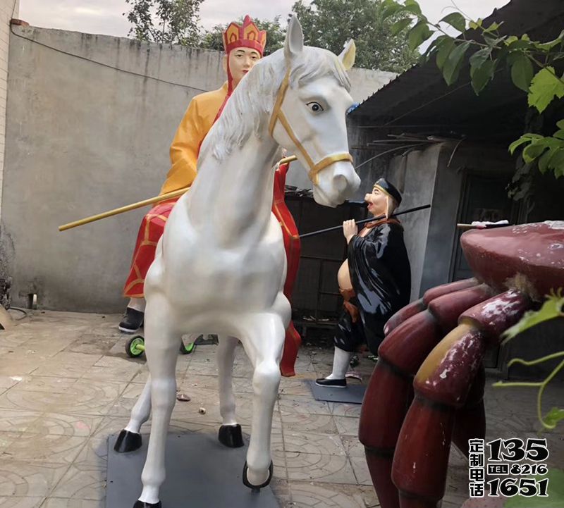 戶外 景區玻璃鋼彩繪西游記人物雕塑 戶外 景區玻璃鋼彩繪西游記人物雕塑